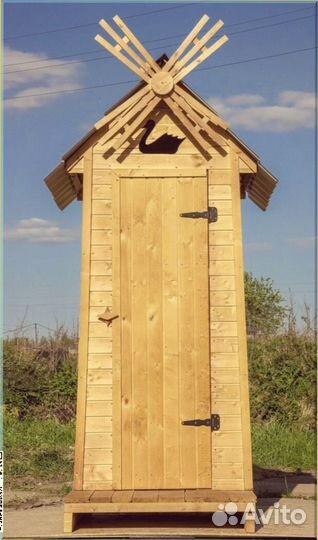 Дачный туалет домик PVY