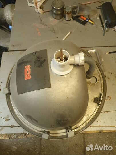 Мойка из нержавейки (круглая)