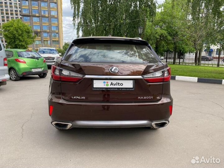 Lexus RX 2.0 AT, 2017, 126 000 км