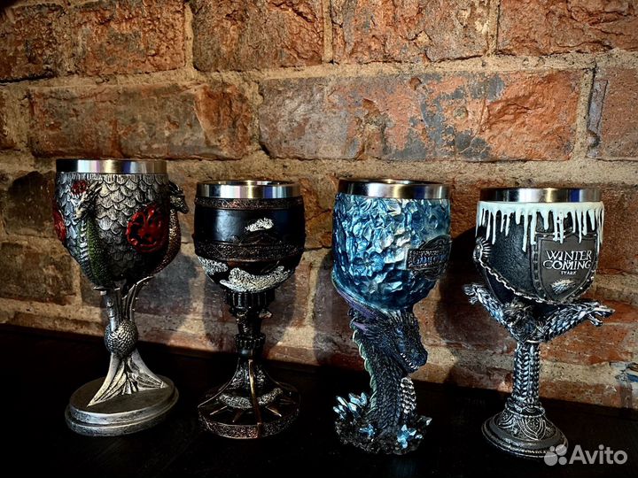 Роскошный бокал-кубок Игра престолов