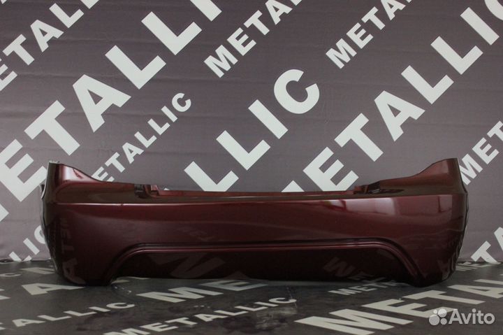 Задний бампер Daewoo Nexia / 74U - красный цвет