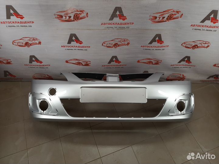 Бампер передний LADA Largus платина 691