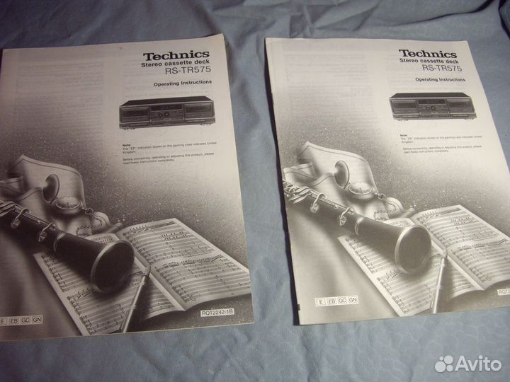 Дека technics RS-TR 575