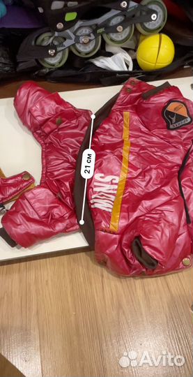 Комбинезон для собок мелких пород зимний