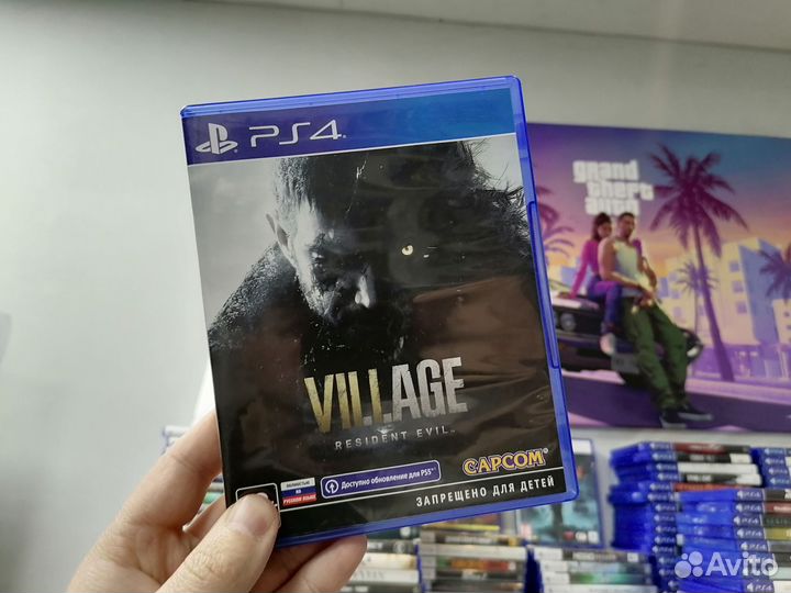 Resident evil Village PS4, PS5 (б/у)