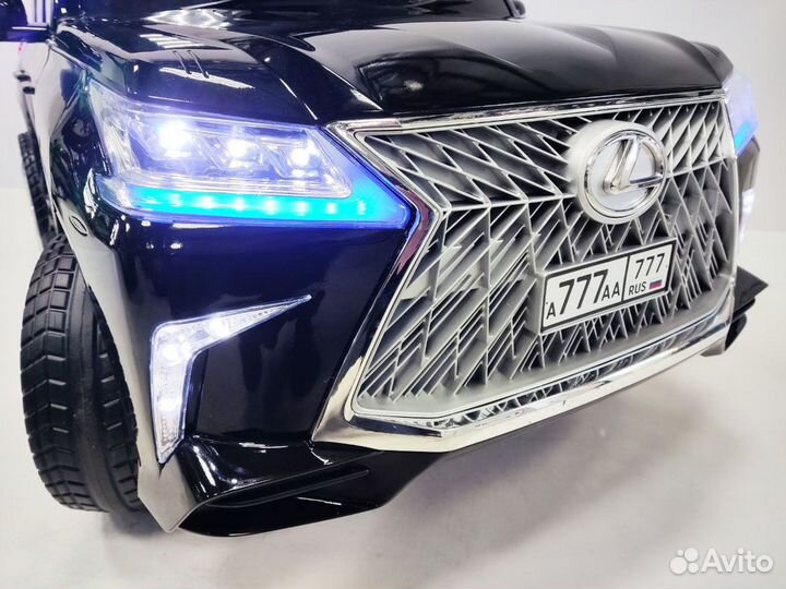 Детский электромобиль lexus LX-570, чёрный