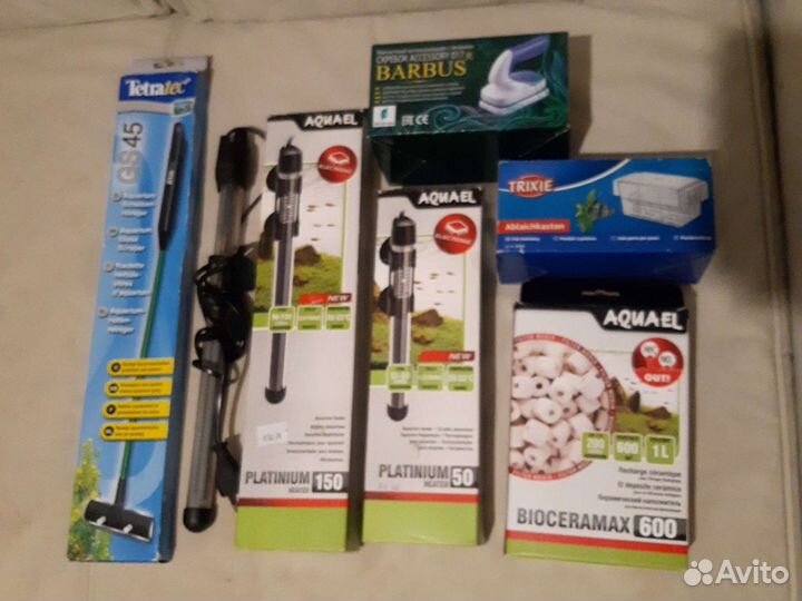 Аквариумы и необходимое оборудование