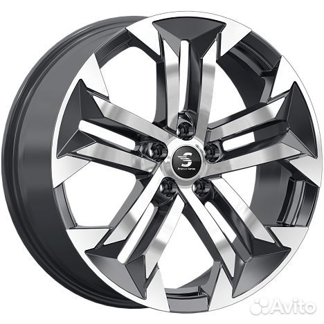 Premium Series кр015 : 7,5x19 5*108 Et:36 Dia:65,1 Diamond Gloss Graphite