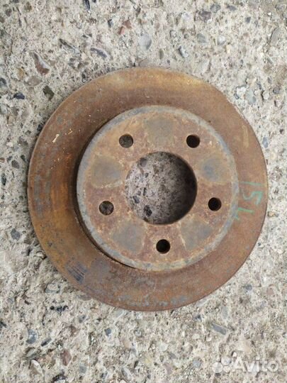 Диск тормозной задний Mazda 3 BL 1.6 2011