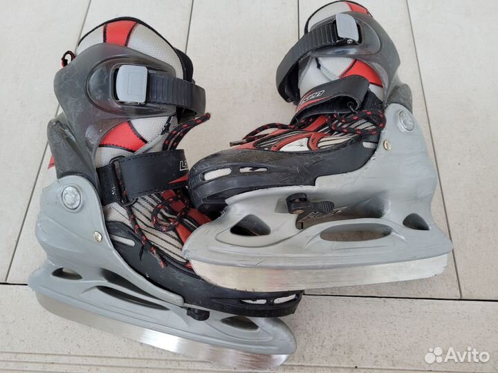 Коньки Larsen детские раздвижные, размер 30-33