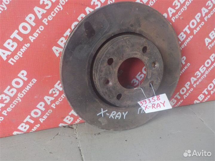 Диск тормозной передний правый LADA X-Ray 21129