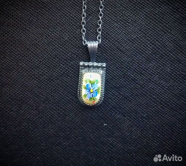 Винтаж кулон и серьги СССР