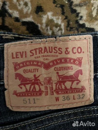 Джинсы мужские levis 511