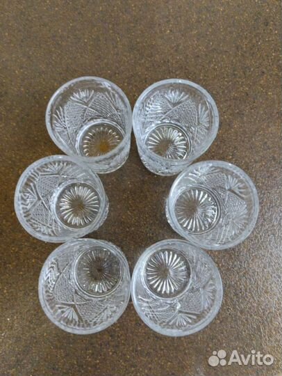 Хрустальные стаканы