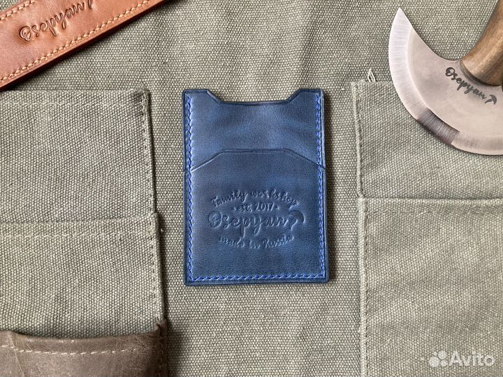 Картхолдер из кожи