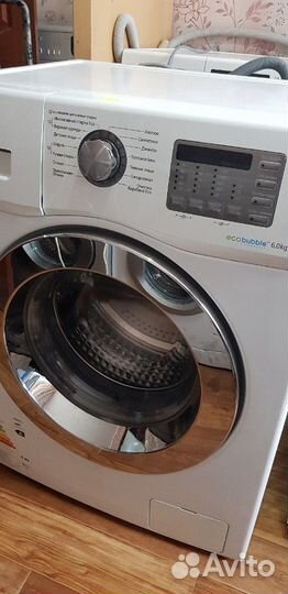 Стиральная машина samsung. Eco bubble 6 кг