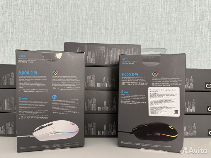 Новая игровая мышь Logitech G102 Оригинал