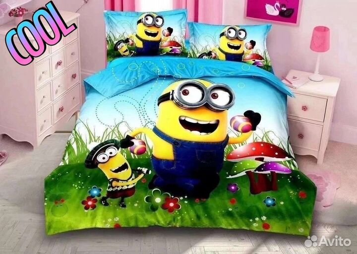 Детское постельное белье новое