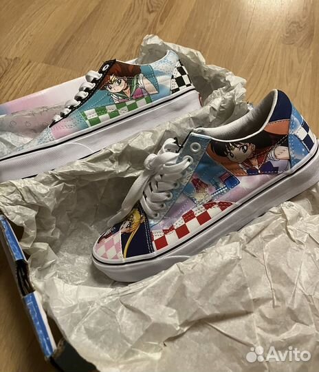 Кеды Vans женские Old Skool Sailor Moon