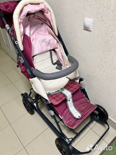 Санки-коляска Nika Ника детям 8-3К