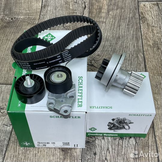 Комплект грм Шевролет Круз 1.6 + помпа