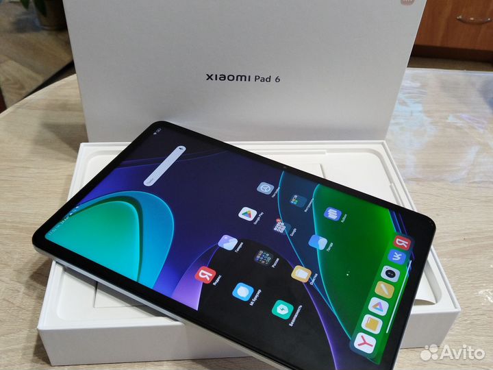 Планшет xiaomi Pad 6 128гб. Mist Blue