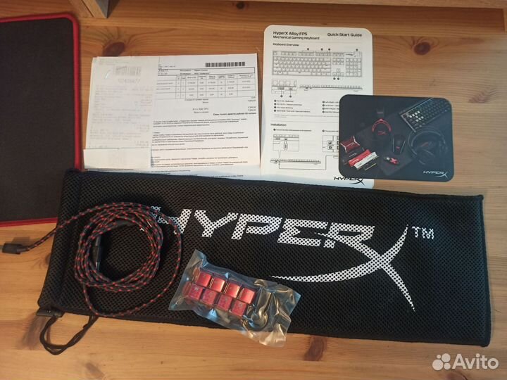 Игровая клавиатура hyperX alloy FPS