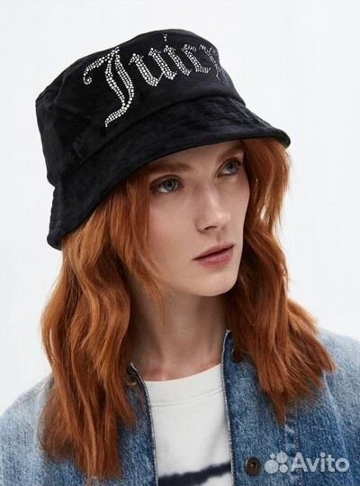 Велюровая Панама Далия Juicy Couture оригинал