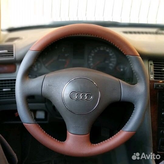 Перетяжка руля, ремонт сидений Чехлы установка