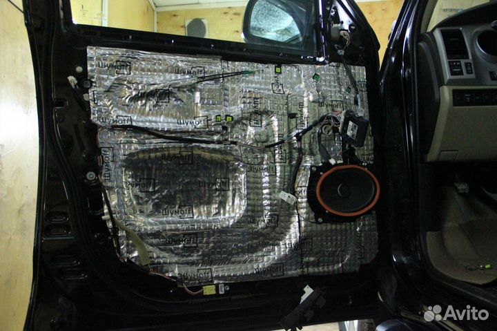 Комплект шумо-тепло-вибро изоляции дверей