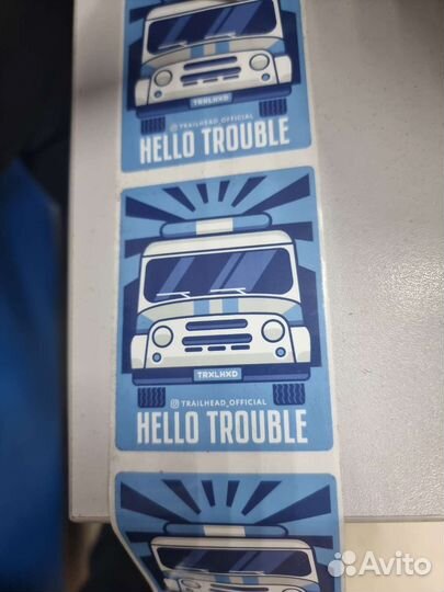 Наклейки стикеры trailhead