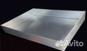 Поддоны металлические для клеток