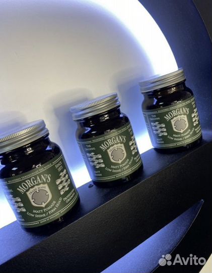 Morgans Pomade Матовая помада для укладки Сильная