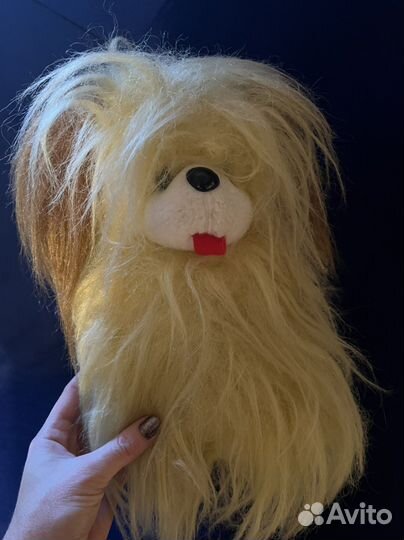 Игрушка мягкая СССР собачка