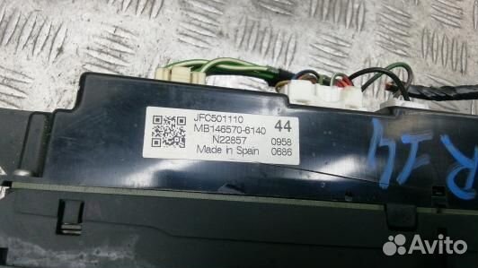 Блок управления печки и климат-контроля land rover