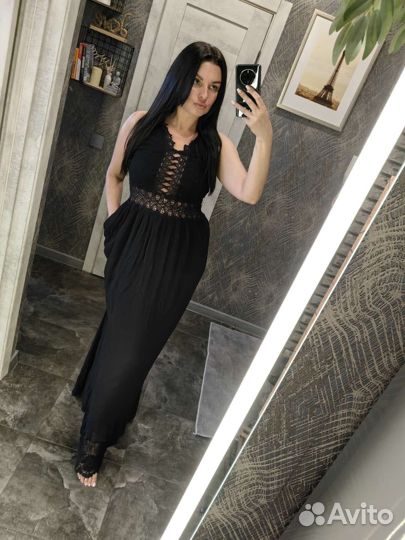 Платье сарафан Calzedonia 44-46 хлопок