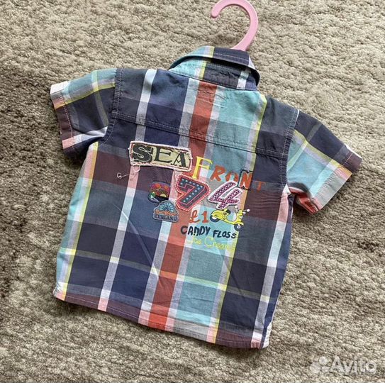 Рубашка на 6-9 месяцев