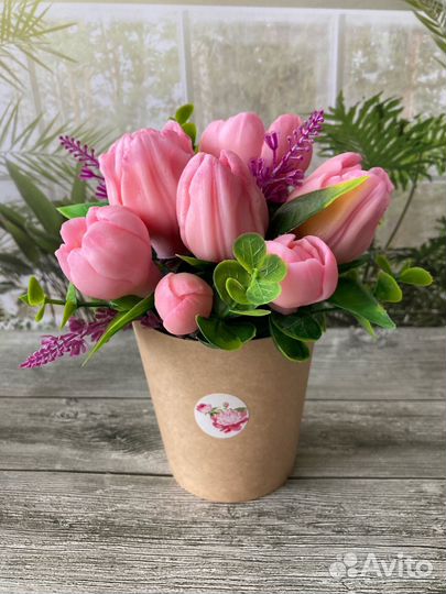 Мыло ручной работы (Букет мини)