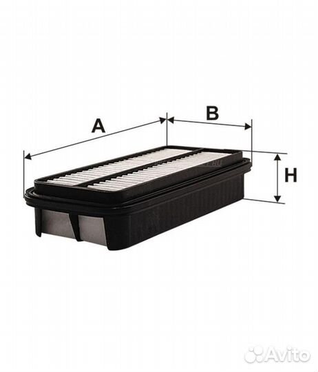 Filtron AP170 Замена AP170(6) Фильтр воздушный toyota