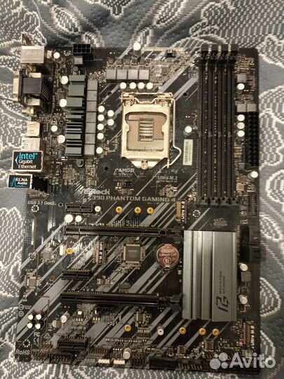 Материнская плата z390 phantom gaming 4