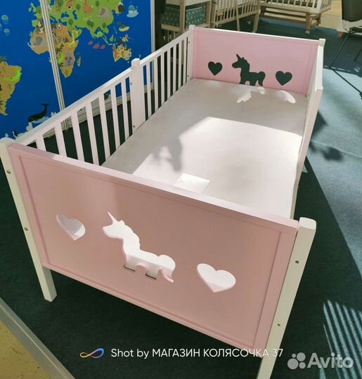 Новые кроватки Little Pony 160*80 в налич