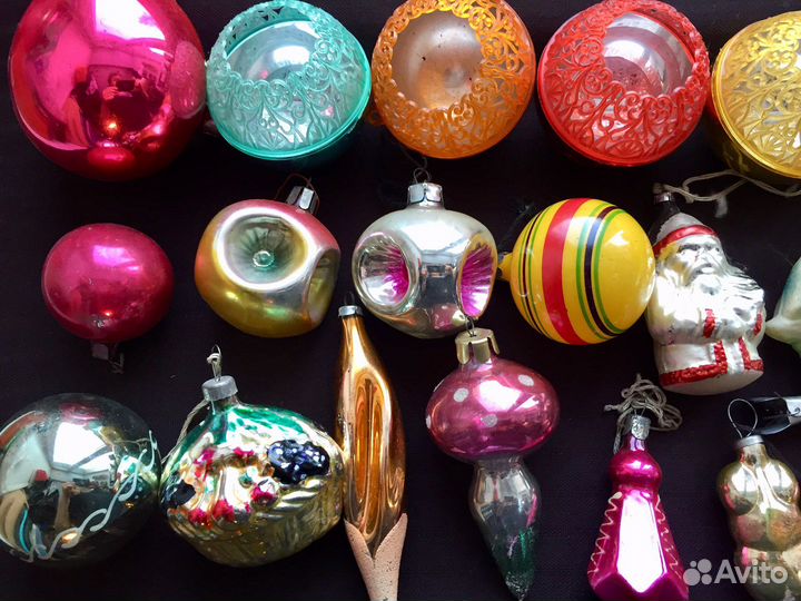 Елочные игрушки СССР