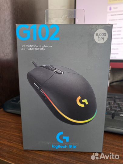 Игровая мышь logitech g102