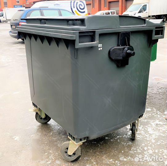 Пластиковый евроконтейнер 1100л