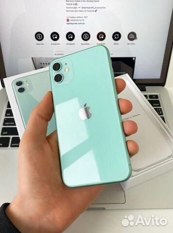 iPhone 11 на 256 GB Green доставка по России