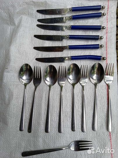 Приборы столовые из нержавеющей стали
