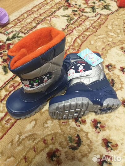 Ботинки зимние новые
