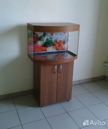 Аквариум 100 свет биофильтр фон подставка