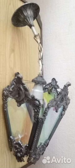Люстра литьё СССР ретро