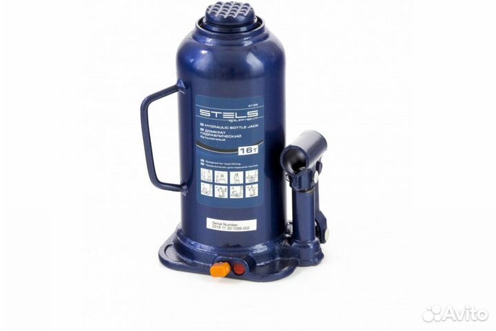 Гидравлический бутылочный домкрат 16 т Stels